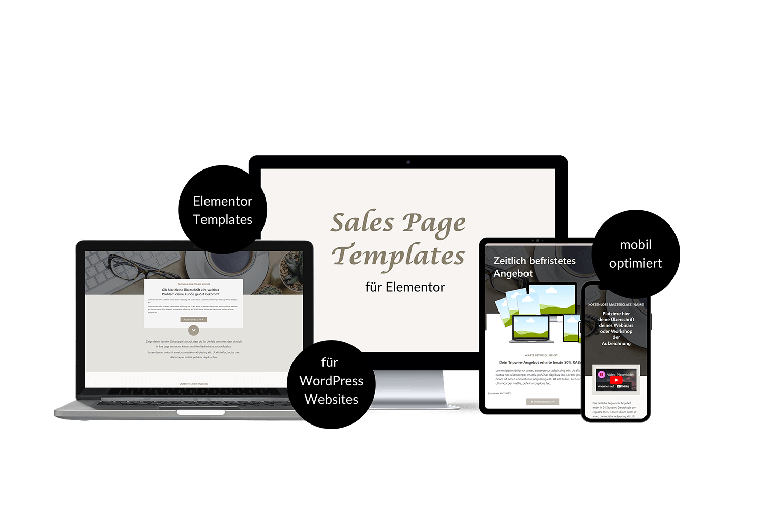Sales Page Funnel Templates